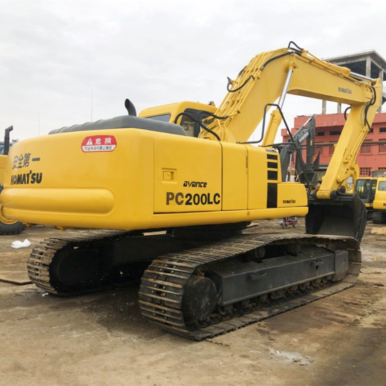 Good Condition Komatsu PC200-6 Excavator with ORIGINAL Hydraulic Valve and Parts