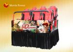 6 DOF Electric Platform XD Theatre 7D Cinema Equipment Blow Water To Face