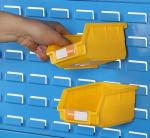 Recycled Plastic Tote Bins Organizer Screw Storage 175x102x80mm