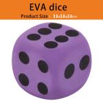 Large Mathematical Eva Foam Classroom Dice Educational Toys For Classroom
