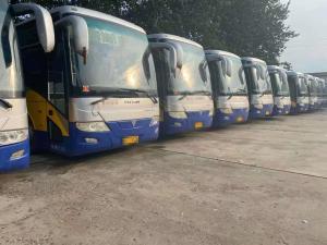 China 2011 Year 51 Seats Used Foton Bus BJ6120 Used Coach Bus New Seats Diesel Fuel LHD In Good Condition factory