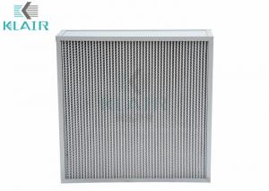 China Final stage Hepa Air Filter , Low Resistance Oil Mist Collector With Heavy Duty Media Pack on sale