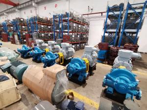 China 3.3kV 6kV Explosion Proof Centrifugal Pump 1470rpm Radial Split Casing Pump factory