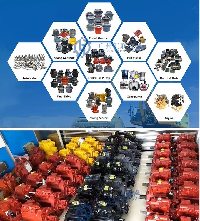 Huilian PSVD2-21 PSVD2-17E PSVD2-27E Excavator Repair Parts For Hydraulic Main Pump