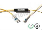 FTTH / CATV 1 X 2 PM Fiber Coupler 2mm High Stability Optical Fiber Coupler