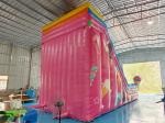 0.55mm PVC Tarpaulin Inflatable Slides Ice Cream Cupcake Cartoon Inflatable Dry