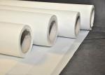 Plain Weave Polyester Screen Printing Mesh White Yellow Color Ceramic Decorating