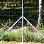 Fully Automatic Gearbox Driven Industrial Fence Upright Storage Rack Roll