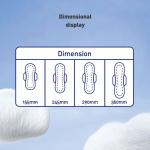 Long Heavy Soft And Breathable Cotton Sanitary Napkin with Wings