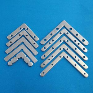 China Customized Size LED Light Fixture Parts Metal Corner Bracket Lock Hardware Of Light Box factory
