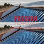 201 Stainless Steel Vacuum Tube Solar Water Heater 304 Outer Tank Solar Pool