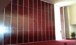 China Aluminium Hotel Sound Proof Partition Wall / 4m Height Moving Room Dividers factory