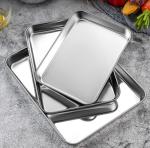 Stainless Outdoor BBQ Grill Pan Grill Basket