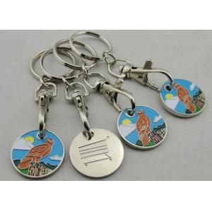 Iron, Brass, Copper, Zinc Alloy Animal Iron Shopping Trolley Coin Lock with Soft