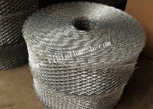 China 95m Length Galvanized Stainless Steel Brick Reinforcement Mesh 12*25mm Hole factory