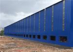 Corrugated Sheet Q345 Steel Frame Workshop Building For Wall