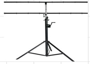 China Concert Theater Stage 3 Feet Middle Double Hand Light Truss for Moving Head Light Stand factory