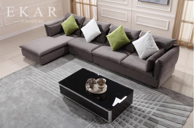 Modern Living Room Arabic Style 6 Seater Sofa Set Designs