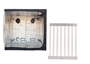 China 180 Degrees Foldable 3500K IP66 UV LED Grow Lights factory