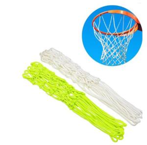 China Portable Basketball Net Luminous Nylon Material Customized Service factory