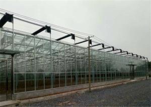 China High Durability Small Glass Greenhouse Simple Construction And Stable Structure factory