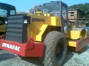 China Dynapac CA25D Double Drum Vibratory Roller For Heavy Equipment Duez Engine factory