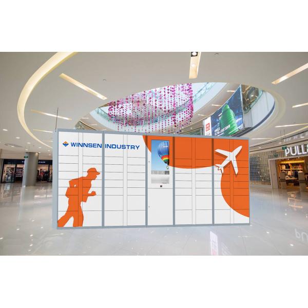 China RFID Parcel Combination Delivery Locker For Shopping Mall Station And Airport with Remote Control Platform Non touch use factory