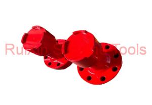 China Wireline Pressure Control Alloy Steel Wellhead Flange ID 2.5 Inch factory