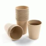 Liquid Kraft Paper Container Biodegradable Disposable Coffee Cups For Restaurant