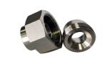 Forged 304 1/2" DN8 3000lb Socket Union Fitting