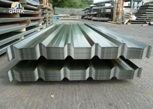 China Industrial Corrugated Metal Roof Panels 600mm-1100mm Width factory