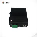 IP40 Aluminum Case Industrial Ethernet POE Switch 8 Ports With 100 / 1000 Base-X