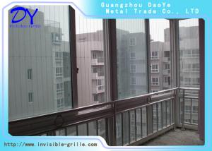 China 6m Long Anti Burglary Invisible Grille System Fine Steel Wire Stainless Steel Cables factory