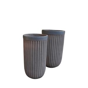 China Stylish And Durable Our Reinforced Clay Planter For Outdoor Space factory