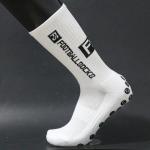 Polyester Fibre Elite Gym Anti Slip Sports Grip Crew Football Socks for Active