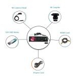 High Resolution 4K Righid Endoscopy Camera Record System for Uroscopy ENT CE/
