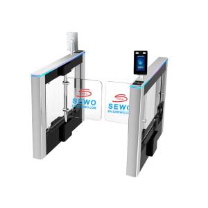 China Shopping Mall Security Speed Gate Turnstile with Aesthetic Design and High Traffic Throughput factory