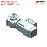3HP Helical Worm Drive Motor Gear Unit Reducer 0.25KW 63.33 SF37 BE03 68NM