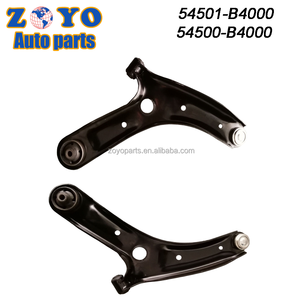 OE NO. 54501-B4000 Front Lower Control Arm for Hyundai I10 14-17 Car Suspension Parts
