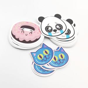 China Custom Cartoon Scented Self Adhesive Paper Label Sticker With Fragrance factory