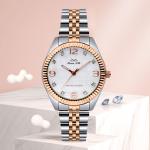 33.5mm Female 3ATM Waterproof Quartz Movement Wrist Watch