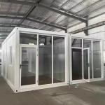 Modular Luxury Container Restaurant Galvanized Steel Prefab House Container