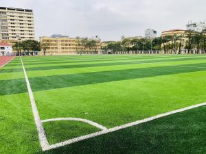 China Artificial Grass Sports Flooring For Soccer Football Ground 50mm factory