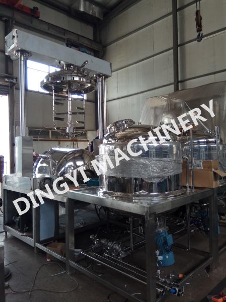 PLC Control Ointment Industrial Planetary Mixer 7.5Kw Slow Mixer Motor 220V /