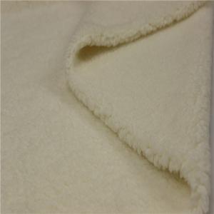 China 100% Polyester Thick Soft Fleece Fabric Shrink - Resistant Various Color factory