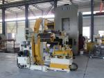 Double Head Material Frame Decoiler And Straightener Servo Feeder Automation