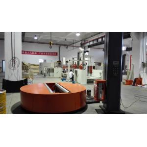 Variable Turntable Speed Reel Wrapping Machine Manual / Automatic Exchangeable