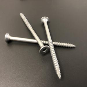 China Bugle Batten Head with Ribs T17 Galvanised C3 Batten Screws - 14Gx100mm factory