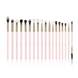 China ODM Handcrafted Eyeshadow Blending Brush Set With Aluminum Ferrule on sale