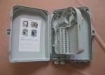 SC LC Fiber Optic Distribution Box , fiber distribution cabinet ABS Plastic